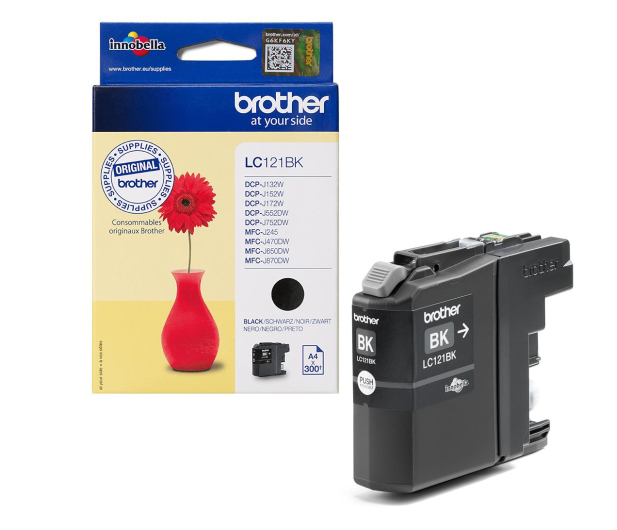 Brother LC121BK black 300 stron - 163597 - zdjęcie